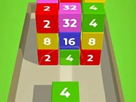 Chain Cube 2048 3D - Play Chain Cube 2048 3D on Jopi