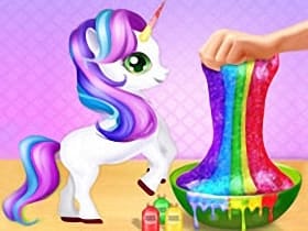 Unicorn Slime Maker - Play Unicorn Slime Maker Game Online Free
