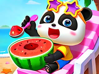 Baby Panda Summer Vacation