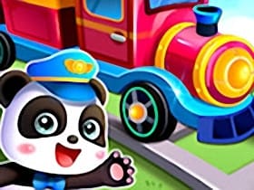 Baby Panda Train Driver