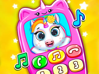 Baby Princess Unicorn Mobile Phone