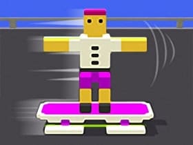 Blocky Skater Rush