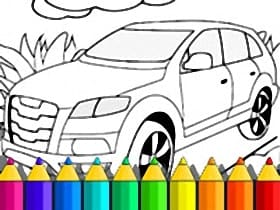 Cars Coloring Game