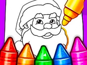 Christmas Coloring Game