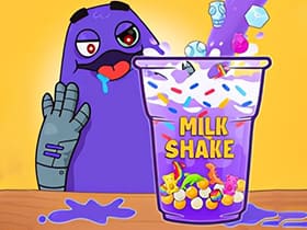 DIY Grimace Shake