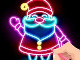 Draw Glow Christmas