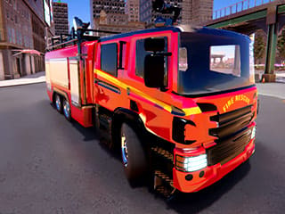 Fire Truck Driving Simulator