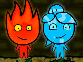 Firegirl And Waterboy In The Forest Temple