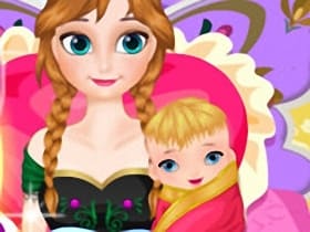 Frozen Anna Baby Birth