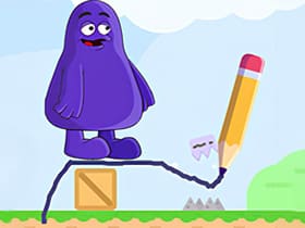 Grimace Shake Draw And Erase