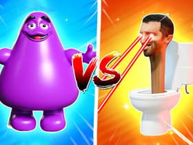 Grimace Vs Skibidi