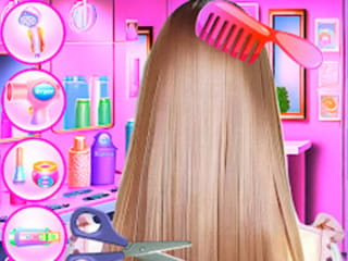 Hair Salon Dress Up Girl