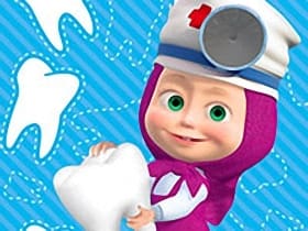 Masha And The Bear Dentist Game