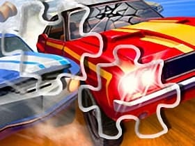 Racing Crash Jigsaw