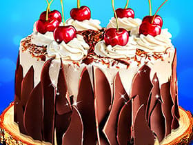 Real Black Forest Cake Cooking