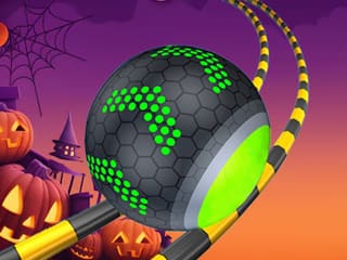 Rolling Ball Halloween Escape