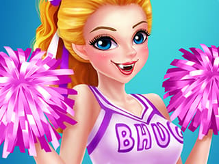 Vampire Princess Cheerleader Girl