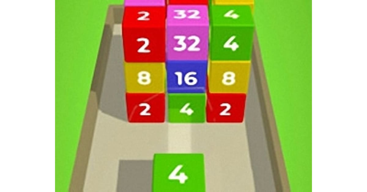 Chain Cube 2048 3D 2 - Play Chain Cube 2048 3D 2 Game Online Free