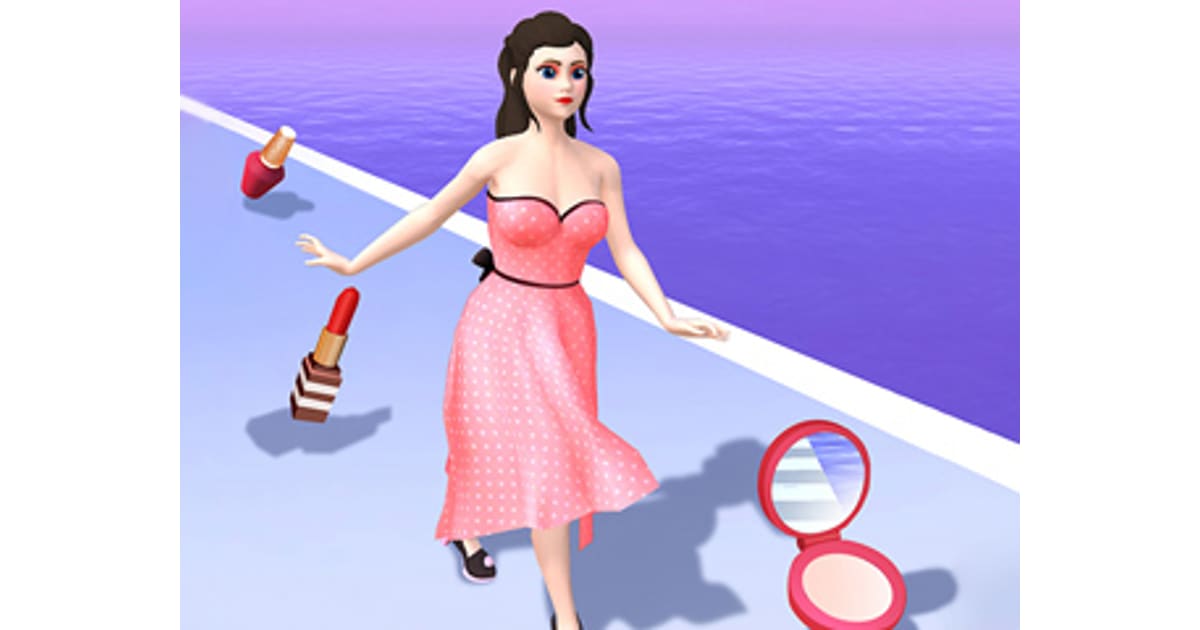 Girl Run Beauty 3D - Running Unblocked Game