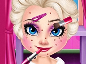 Baby Elsa Makeover