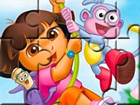 Dora The Explorer Jigsaw - Free Dora The Explorer Jigsaw Game