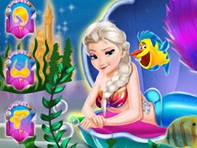 Elsa Mermaid Dress Up