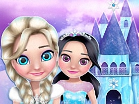ice princess doll house games