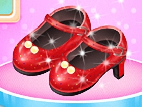 Little Elsa Fashion Shoes Design